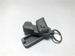 ball puzzle bearing keychain 3d print model - Mito3D