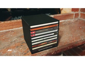 cd estante real disco 3d print model - Mito3D