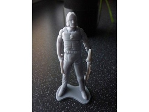siberpunk 2077 Johnny gümüş el basitleştirilmiş Genişletilmiş Nicholas Veselov nvjob sla heykelcik 3d print model - Mito3D