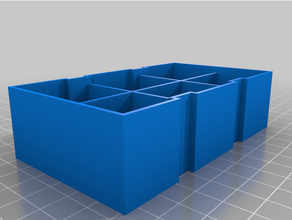 component box lidl small magazine kleinteilemagazin magazin light parts storage 3d print model - Mito3D