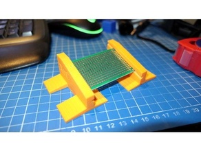 pcb magnet holder & component holder component holder pcb pcb holder 3d print model - Mito3D