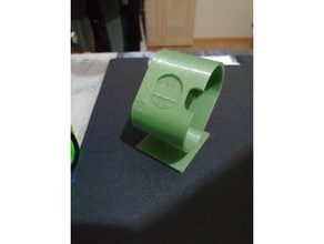 garmin fenix5 inclined charge case fenix mount holder 3d print model - Mito3D