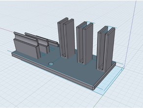 grip6 cinto fivela suporte 3d print model - Mito3D