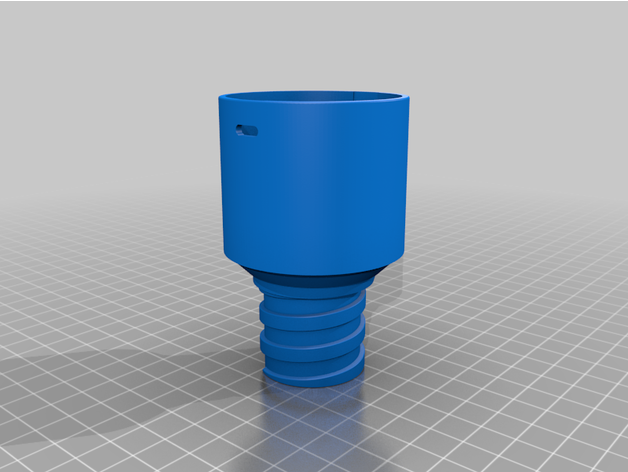 festool 36 mm Adapter Zyklon Vakuum vac 3D print model - Mito3D