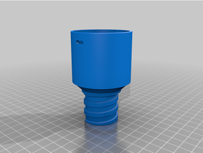 festool 36 mm adattatore ciclone vuoto vac 3d print model - Mito3D