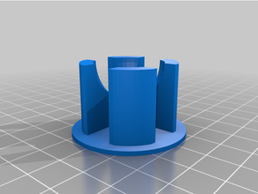 glucides casquette supporter 24mm 3d print model - Mito3D