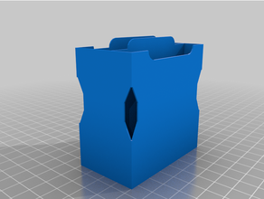 parametrico mtg cubo bozza vassoio 3d print model - Mito3D