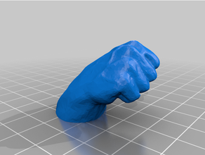 hulk fist fridge magnet avengers smash incredible marvel 3d print model - Mito3D