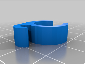 Bowden tubo cavo clip gestione 3d print model - Mito3D