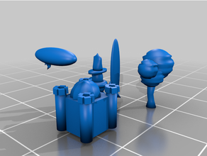 random assortment objects 3d print model - Mito3D