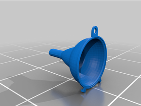 9cm wide mouth funnel homemade kitchen tool stuff 3d print model - Mito3D