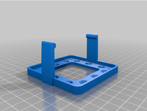 Lutron boîte pont mur monter 3d print model - Mito3D