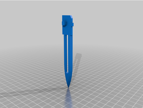 aburrido espada cuchillo 3d print model - Mito3D