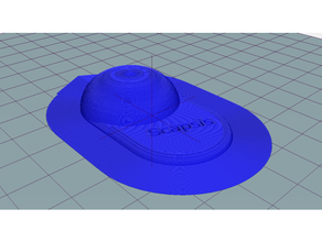 boné scapsis 3d pressão inventor 3d print model - Mito3D