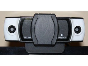 c920 logitech Webcam wechseln Mikrofon Abdeckungen 3d print model - Mito3D