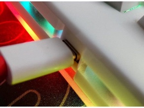 Liman kurtarıcı mekanik klavyeler Alice Kiraz mx tuş takımı Mechlovin değiştirmek kişiye özel tasarım USB 3d print model - Mito3D