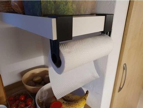 Ikea Mangel Regal Halter Unterstützung Papier Handtuch 50mm 3d print model - Mito3D