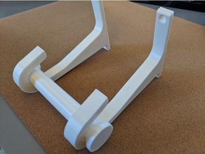 Facile broche mur pendaison monter 3d print model - Mito3D