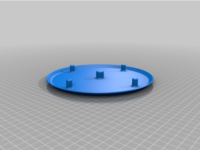 ant proof Gıda ayakta durmak karıncalar 3d print model - Mito3D