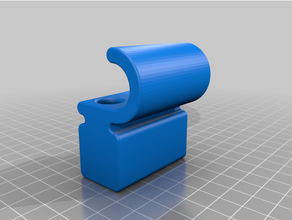 curtain rod holder 3d print model - Mito3D