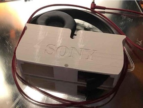 headphone case sony mdr zx31 3d print model - Mito3D