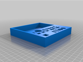 desk tidy tool holder storage 3d print model - Mito3D