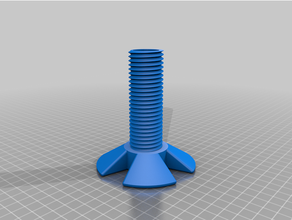 filament holder shorter version spool filanet 3d print model - Mito3D