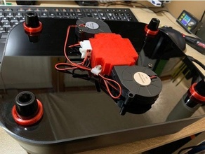 Eibos Filamenttrockner 5015bloweradapter 3d print model - Mito3D