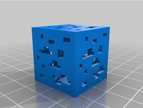 yeniden düzenleme gök gürültüsü cevher çift ekstrüzyon Minecraft blok 3d print model - Mito3D