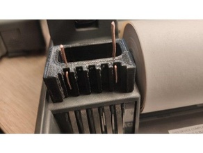 fp40 thermique imprimante batterie adaptateur 3d print model - Mito3D