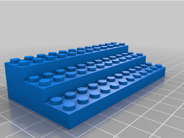 lego minifigure stand 3D print model - Mito3D