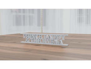 prince daddy desk 3dprinting band music 3d print model - Mito3D