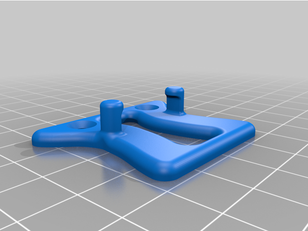 wandhalterung den spachtel des anycubic photon dlp spatula holder 3D print model - Mito3D