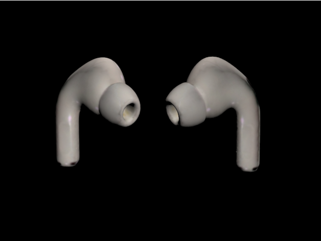 airpods pro 3d analyse airpod Pomme écouteurs 3D print model - Mito3D