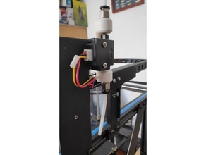 reverse bowden tronxy x5sa direct drive extruder filament sensor pro 3d print model - Mito3D
