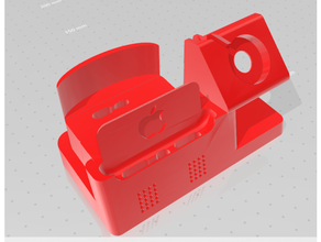 iphone quai + Pomme regarder 2020 spigen Cas gaine airpods pro 2nd gen 3d print model - Mito3D