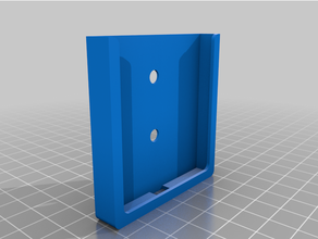Led rgb uzak duvar binmek delik 3d print model - Mito3D