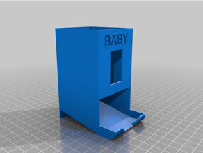 bébé cell Célibataire distributeur cellule 3d print model - Mito3D