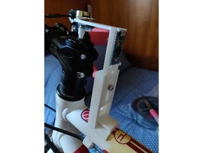 wip steering device indoor bike training emulates xbox360 gamepad 3d print model - Mito3D