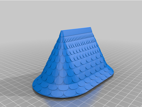 tejados circulares 5x alargados paraca exin castillos 3d print model - Mito3D