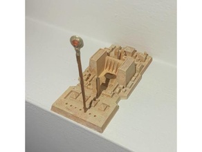 fuente Kenner mapa habitación conjunto Egipto Indiana Jones juego personal ra 3d print model - Mito3D
