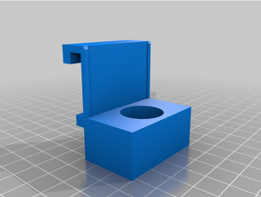 glue stick holder - ender 3 v2 3d print model - Mito3D