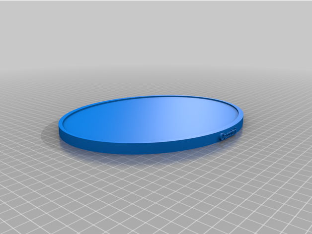 cassini surface 3D print model - Mito3D