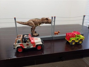 Jurassic park elektrik çit İleti 3d print model - Mito3D