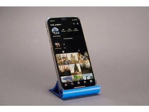 teléfono estante soporte 95mm manzana ipad iphone 3d print model - Mito3D