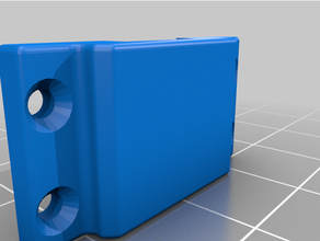 Led esnek şerit Kulp destek 3d print model - Mito3D