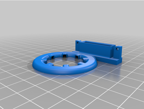ender-3 fan duct ring parts 3d print model - Mito3D