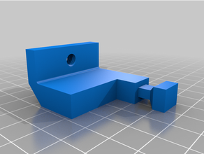 bocal extrusora suporte plano esmerilhamento disco moedor 3d print model - Mito3D