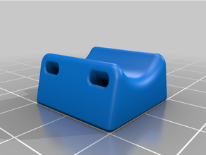 small cable holder guide management 3d print model - Mito3D