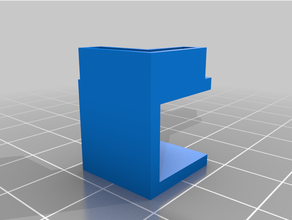 toilet tank wall support spacer 3d print model - Mito3D
